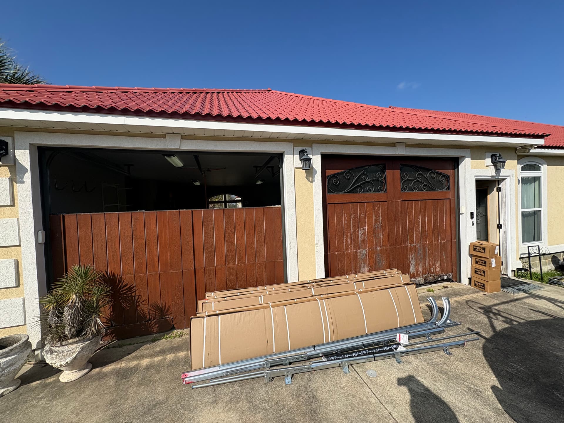 Gallery photos for Old Door Out New Door Ready for Install: Image #1