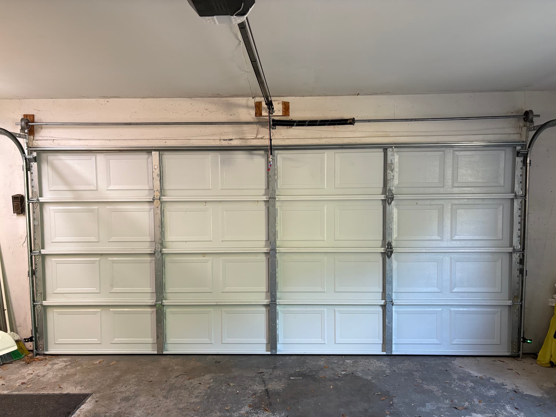 New Garage Door and Opener Installed and Ready to Go