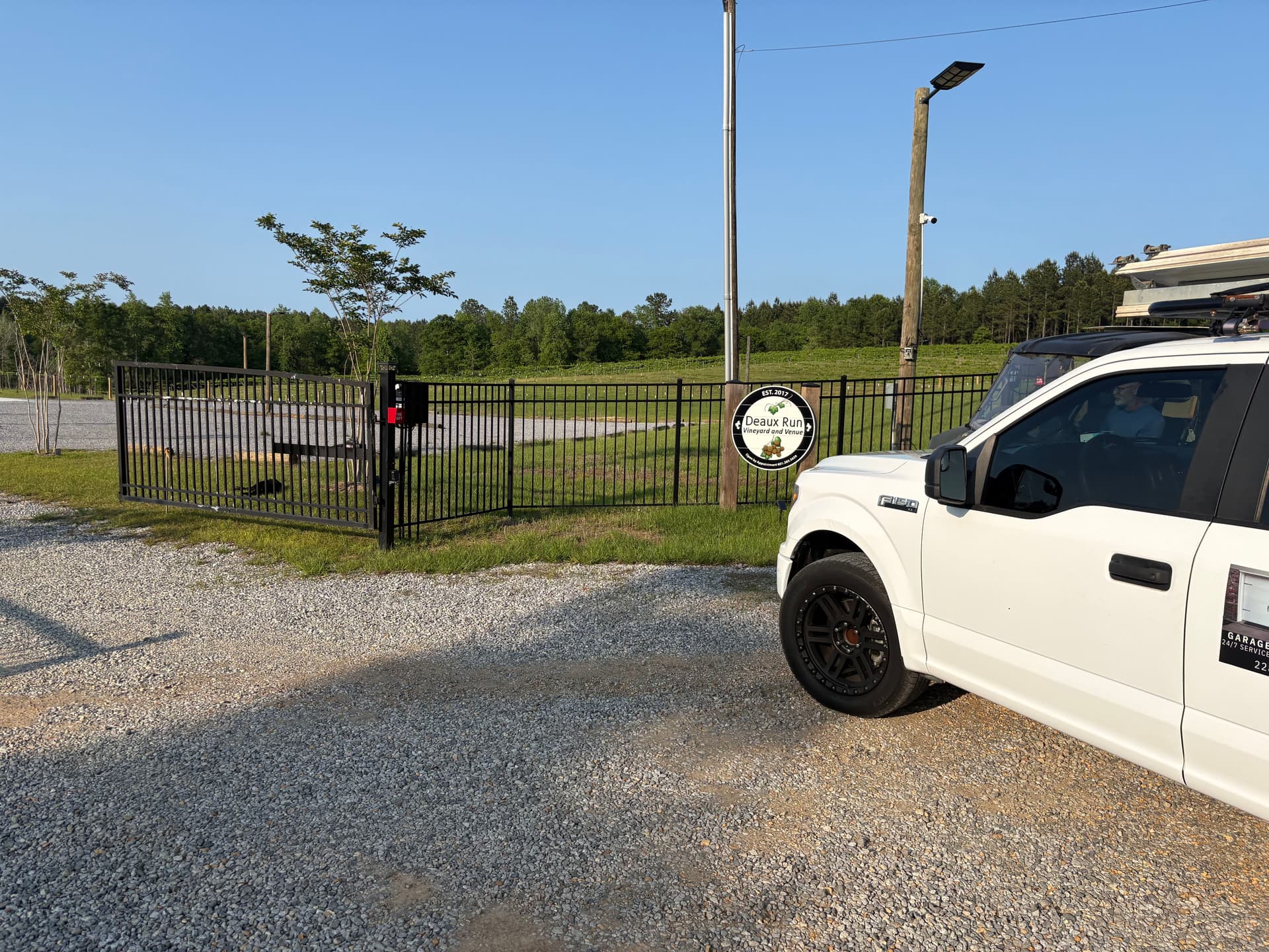 Gate Repair Restored Safe Access at Deaux Run Vineyard image
