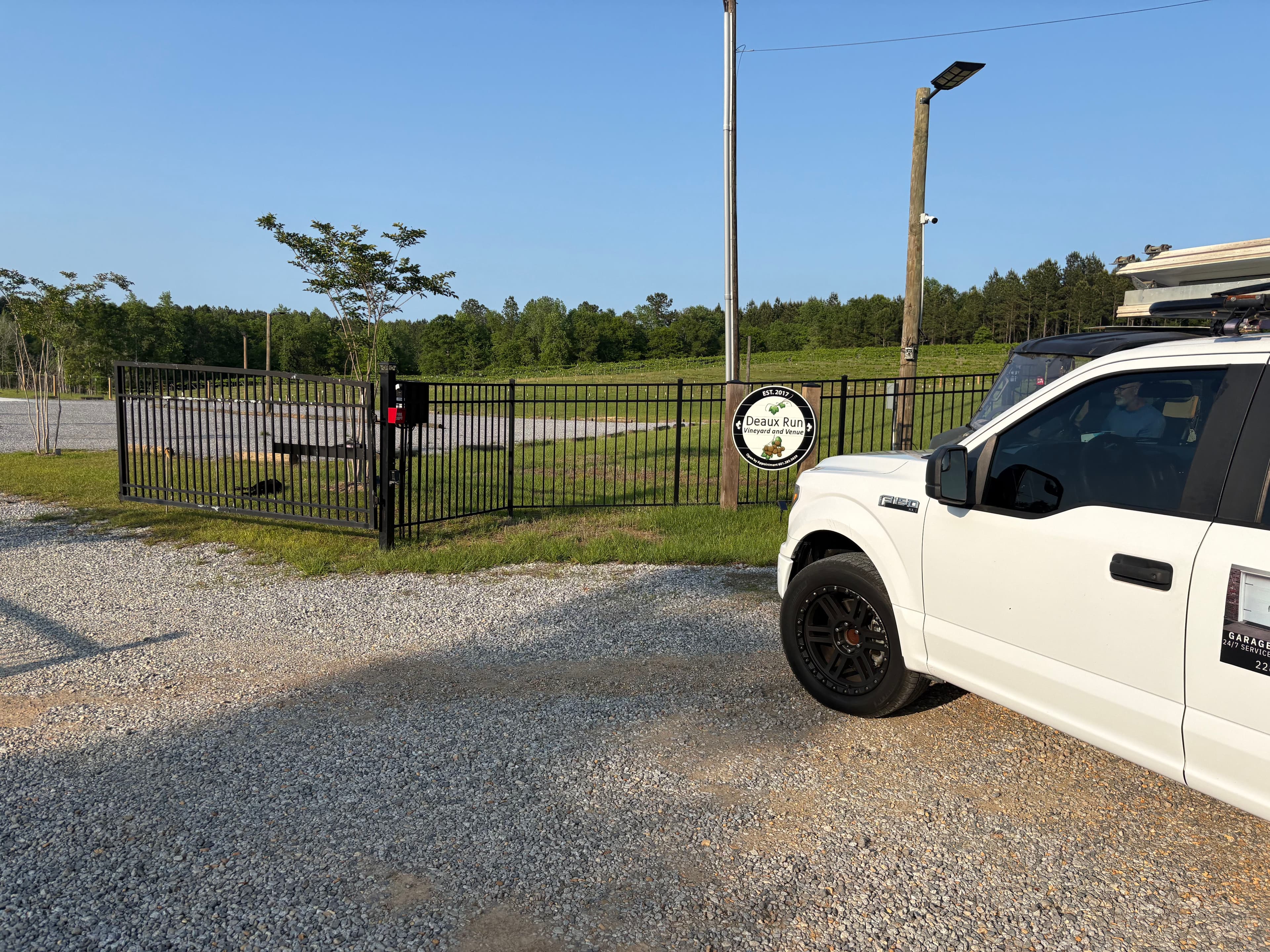 Project Gate Repair Restored Safe Access at Deaux Run Vineyard image