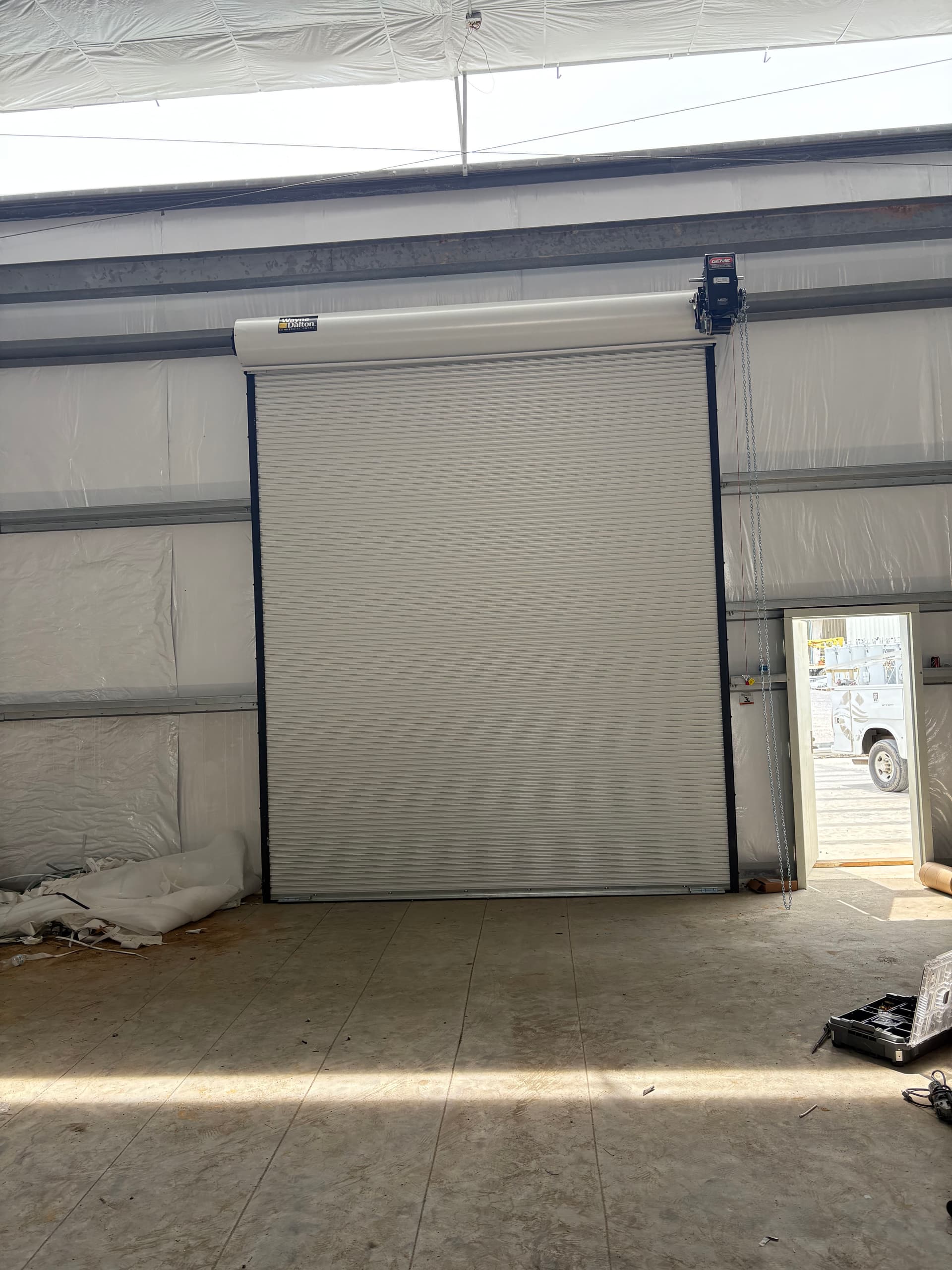 Commercial Roll-Up Door Installation for a Busy Warehouse
