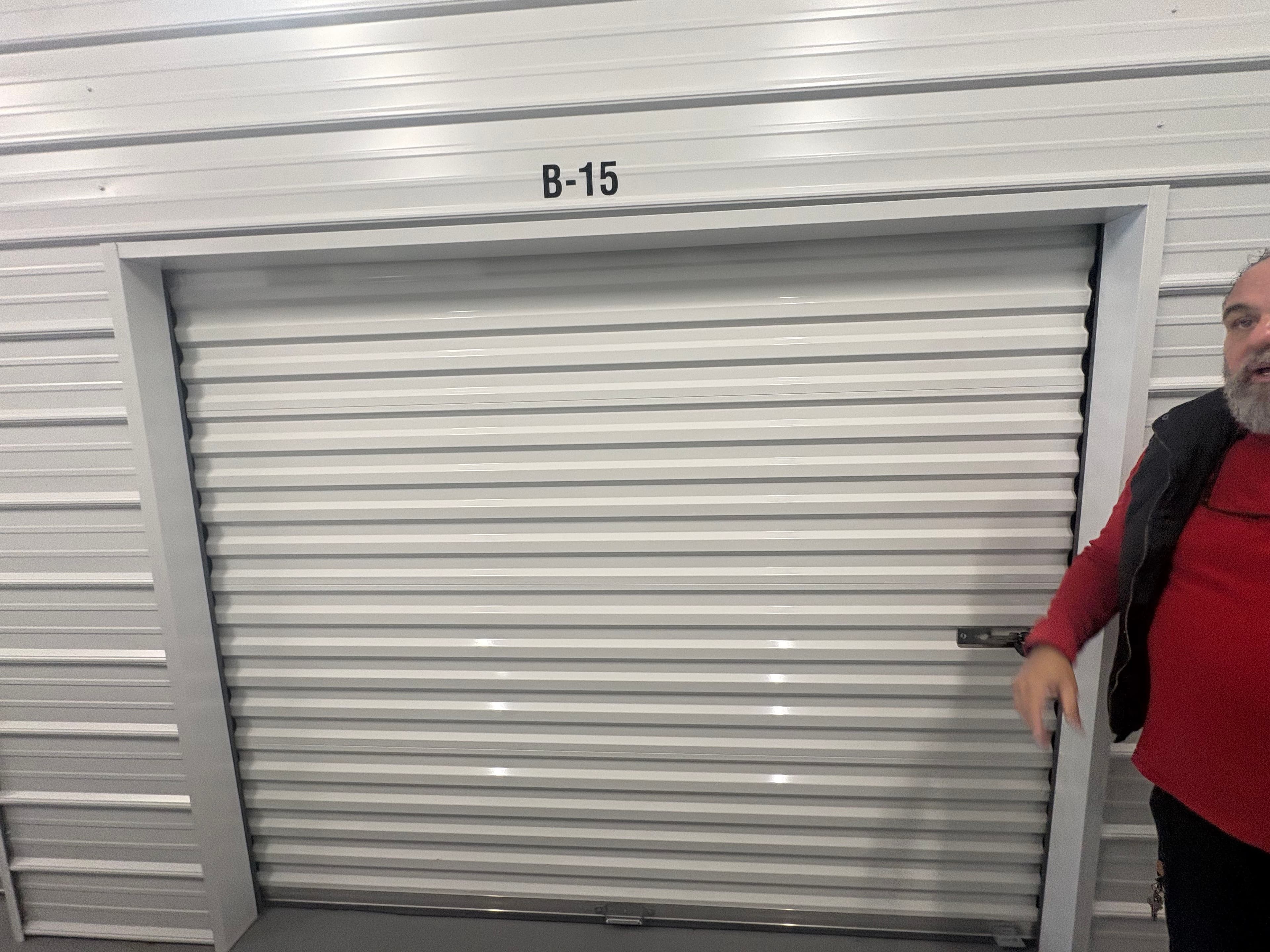 Project Broken Spring Repair on a Storage Unit Roll-Up Door image