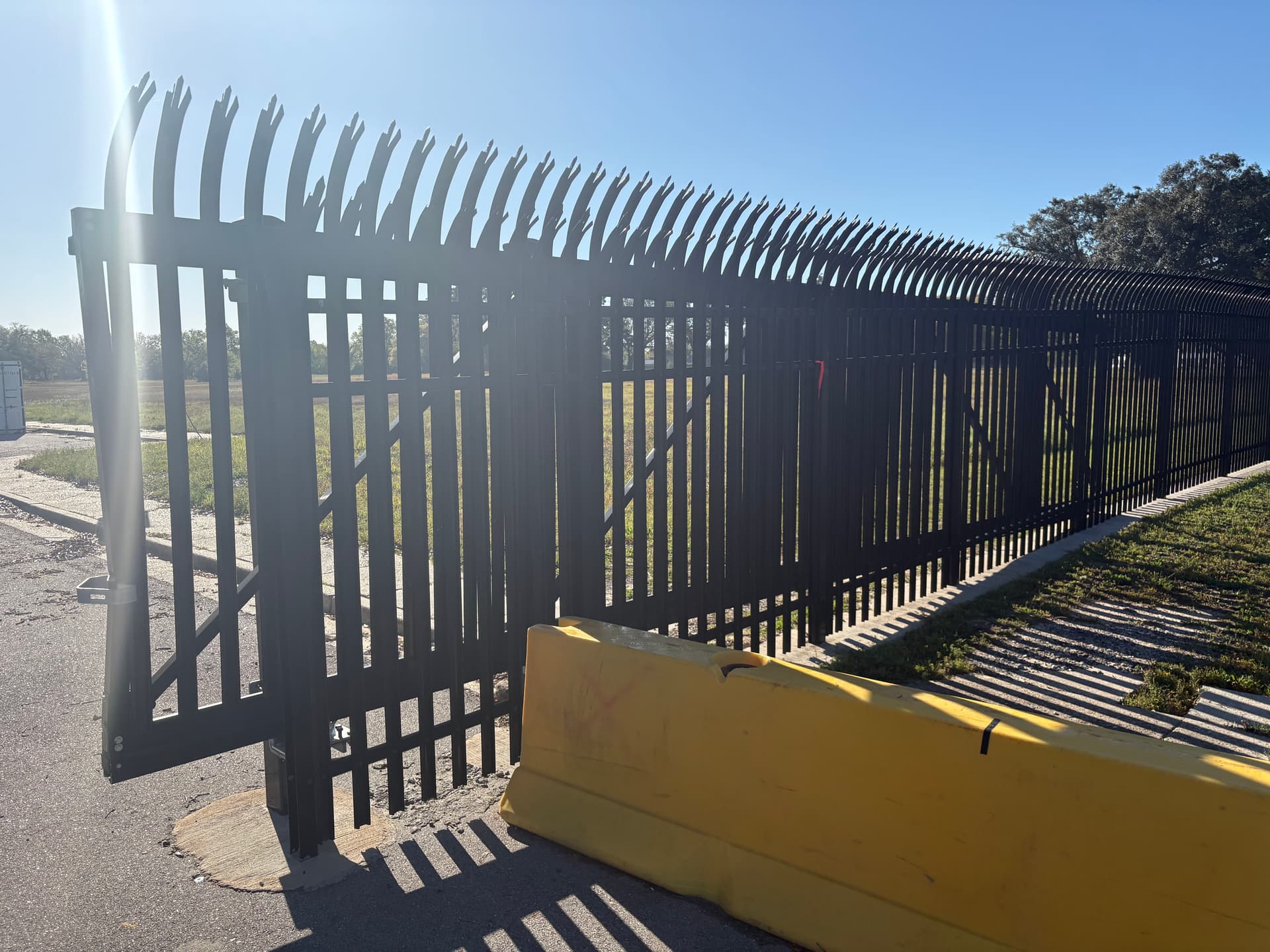 Gallery photos for Comedian Gate Installation Built for Serious Security: Image #1