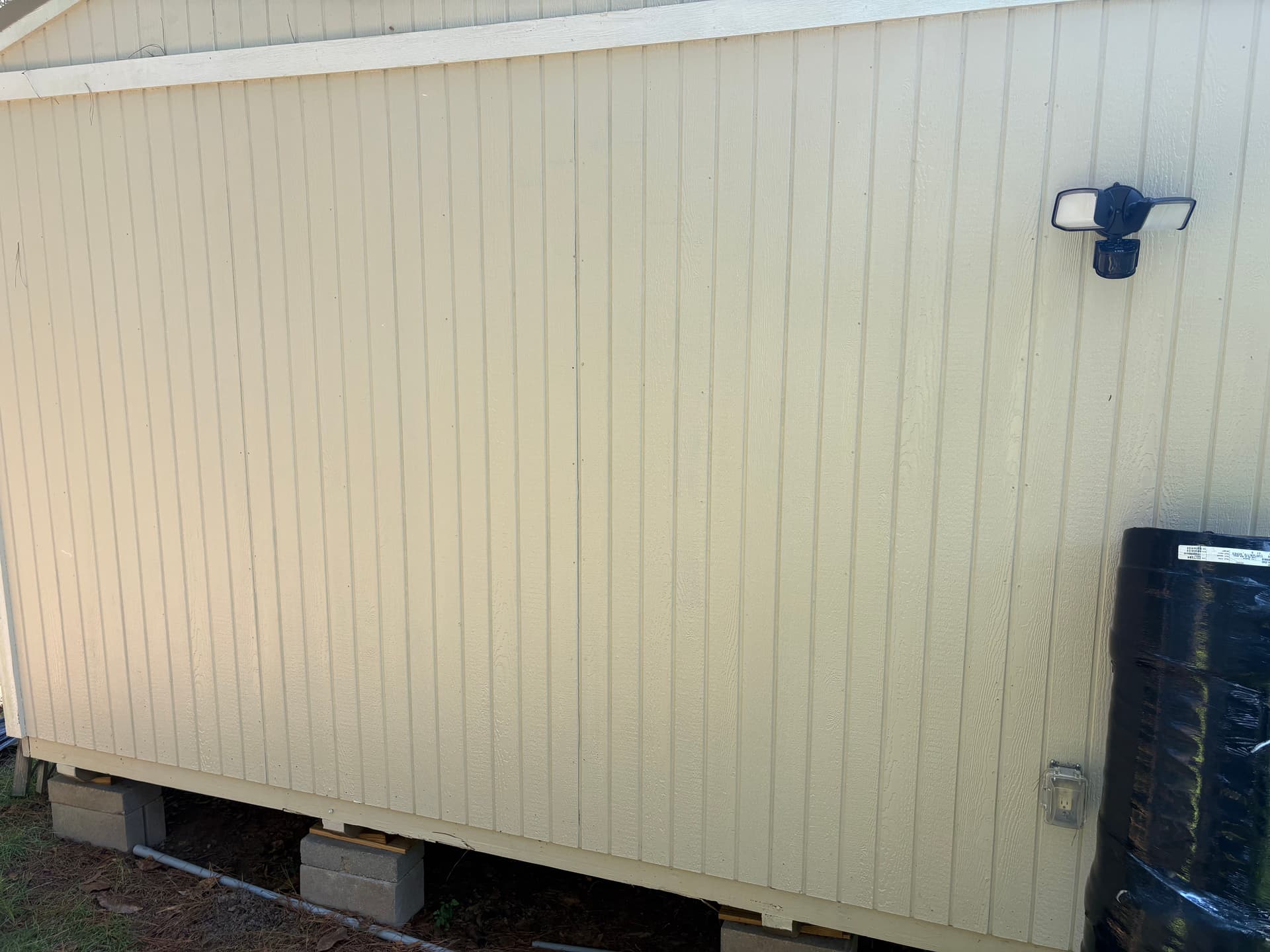 Gallery photos for Rollup Door Installation on a Shed or Workshop: Image #1