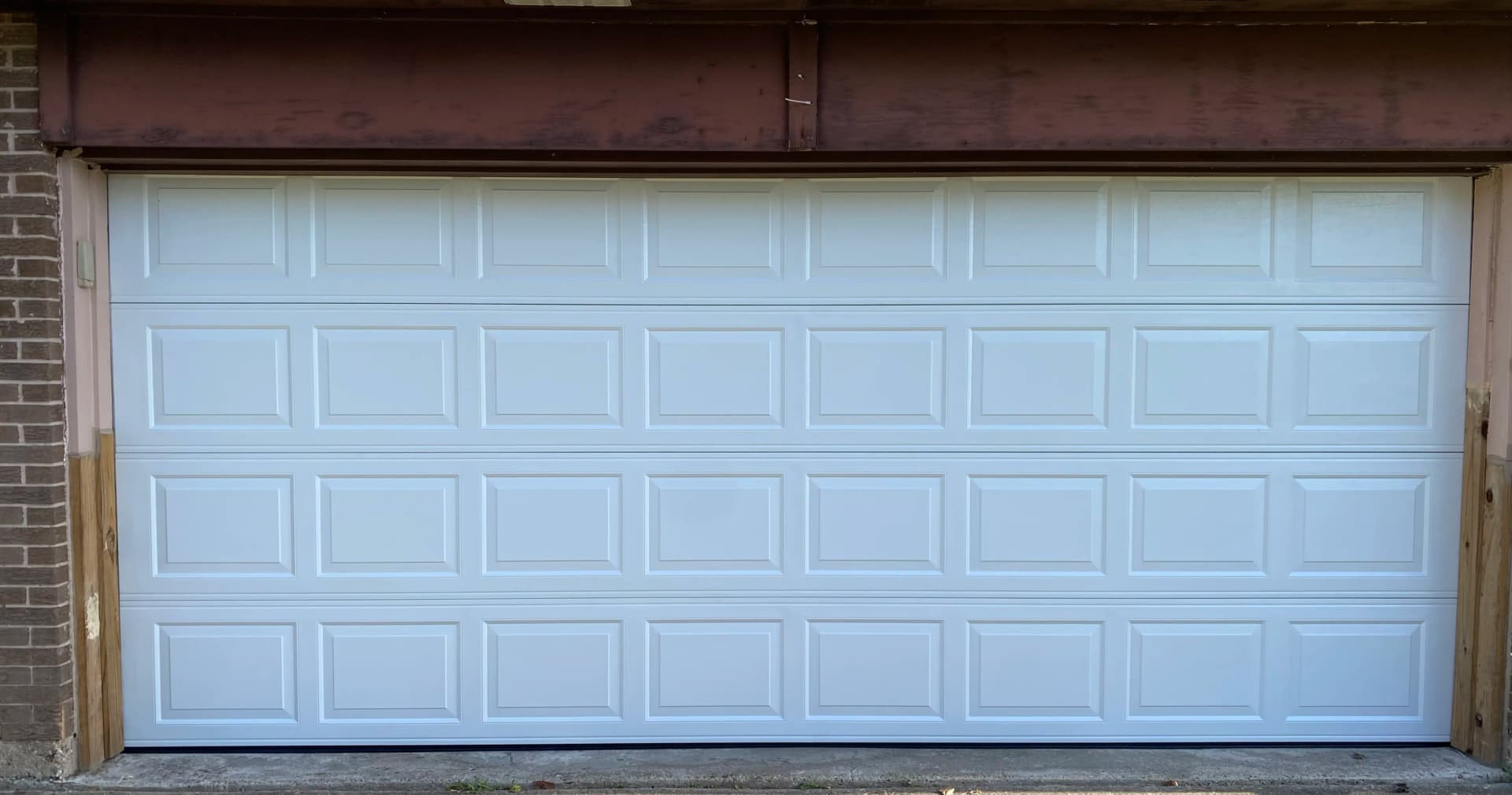 One New Panel Made This Garage Door Look Brand New image