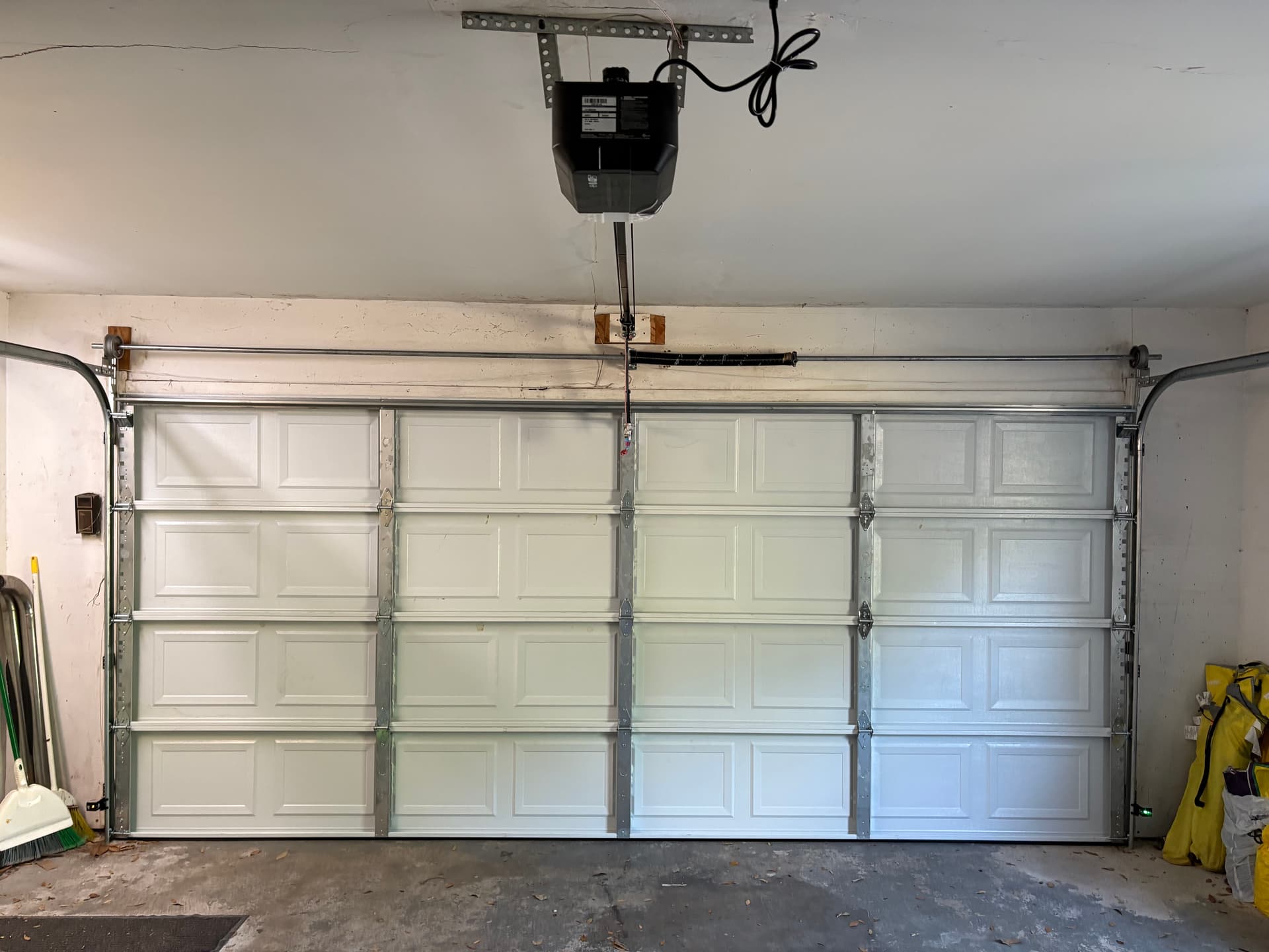 New Garage Door and Opener Installed and Ready to Go