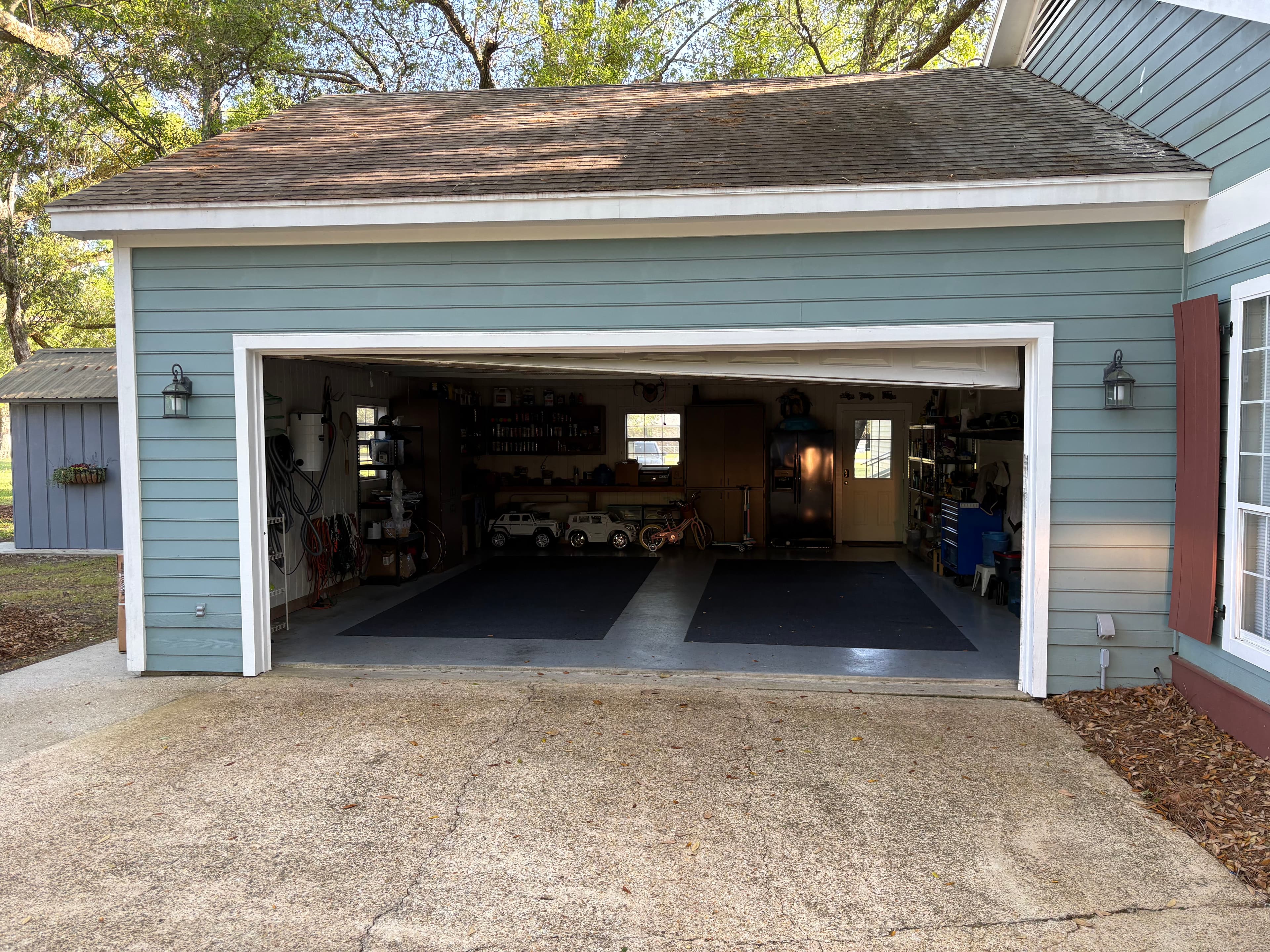 Project Broken Garage Door Fixed and Back in Business image