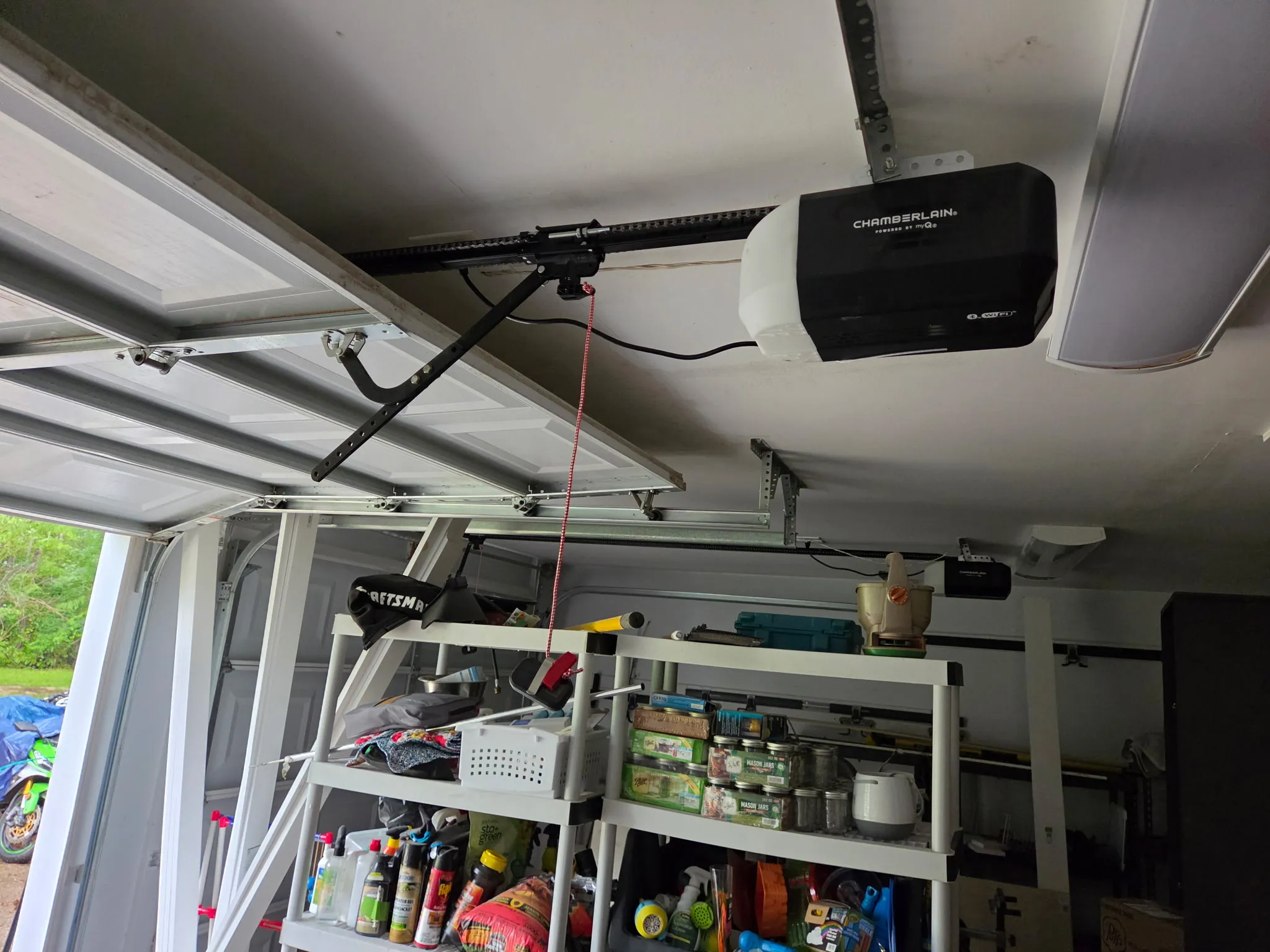 Project New Chamberlain Garage Door Opener Installed and Running Right image