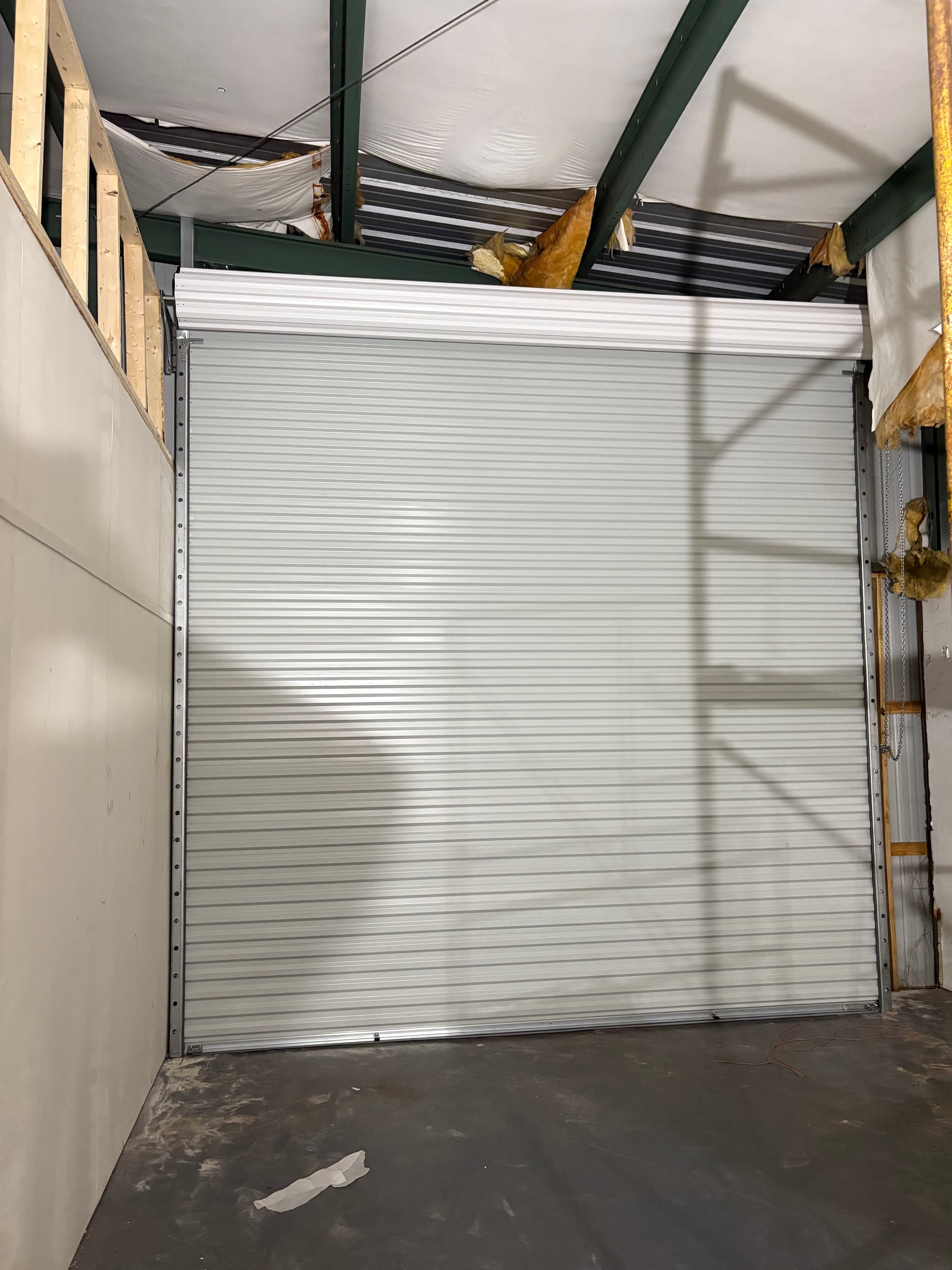 Commercial Roll-Up Door Install for a Comedy Venue