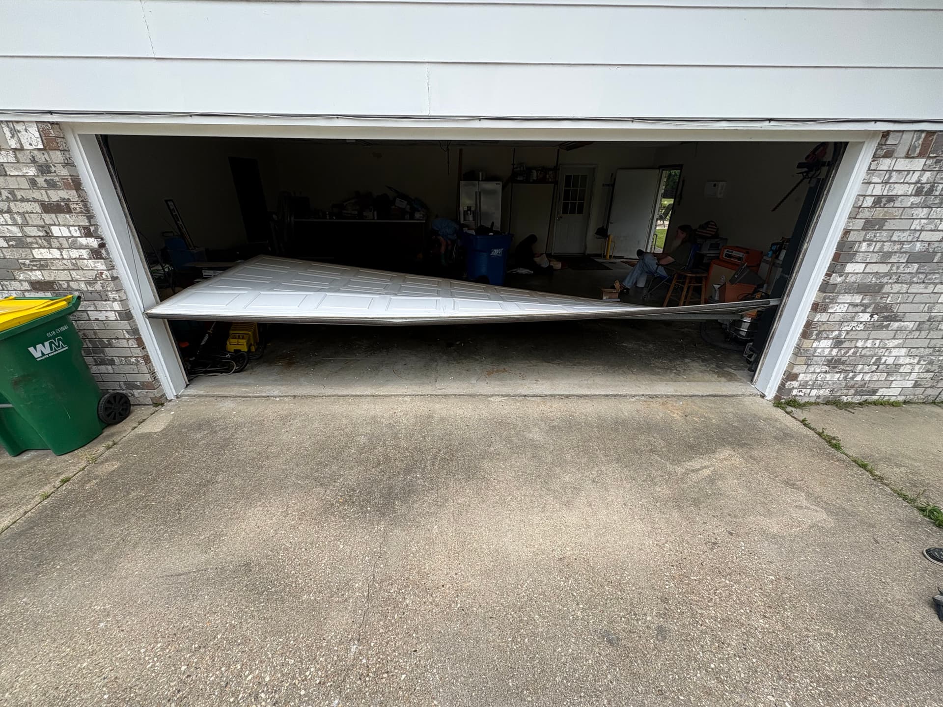 What To Do When Your Garage Door Completely Collapses image